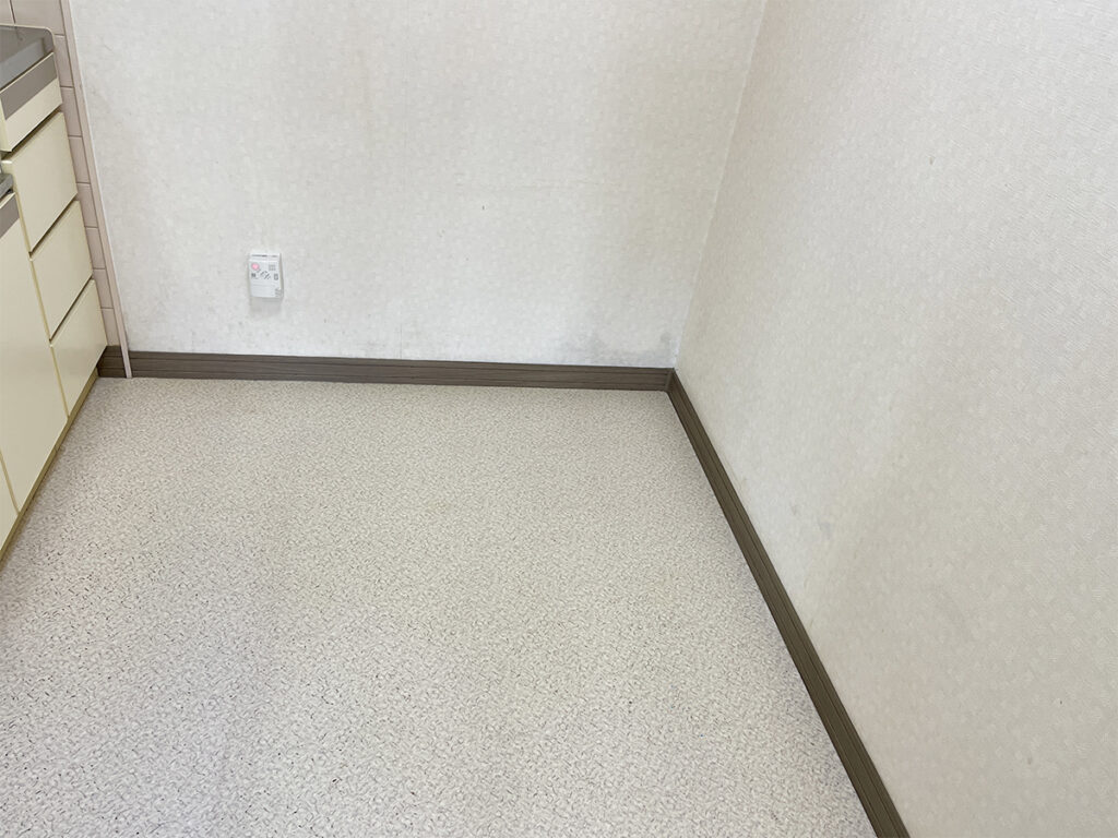 キッチンのの掃除後